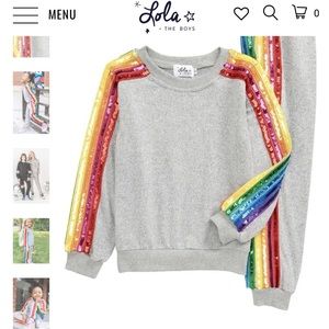 Sequin Rainbow Tracksuit Set